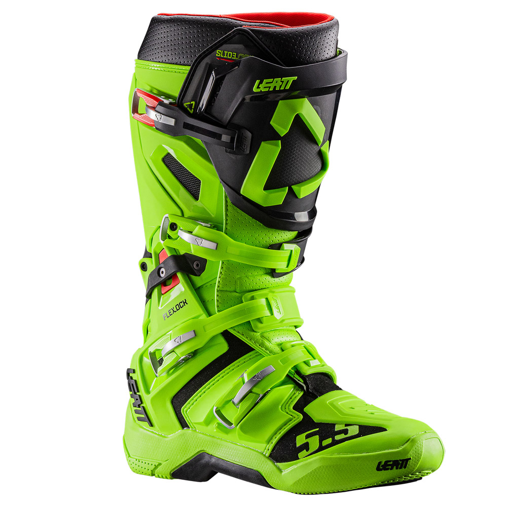 BOOT 5.5 FLEXLOCK LIME GREEN UK11/EU47